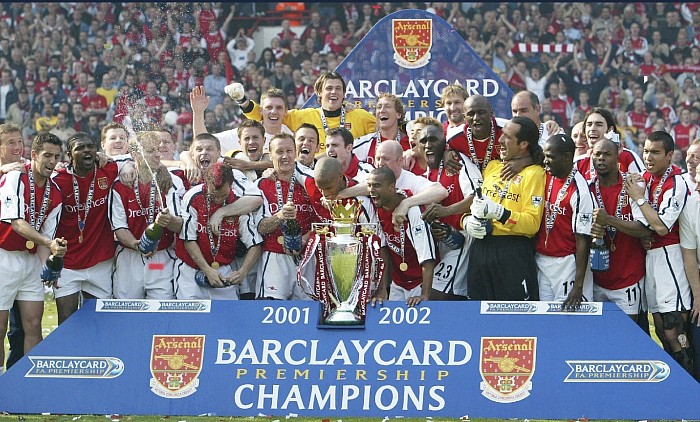 Premier League Champions 2001 / 2002 - David Seaman, Arsenal Goalkeeper